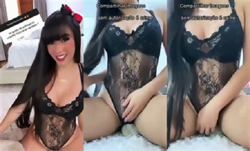 Juliana Bonde Nude Black Lingerie Teasing Porn Video Leaked Amateur Porn